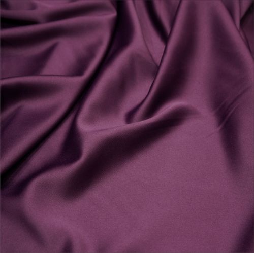 портьера однотонная, Атлас, цвет: Фиолетовый